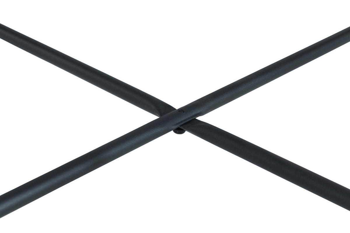 COUCHTISCH in Metall, Holzwerkstoff  - Schwarz/Grau, Design, Holzwerkstoff/Metall (60/45/60cm) - MID.YOU