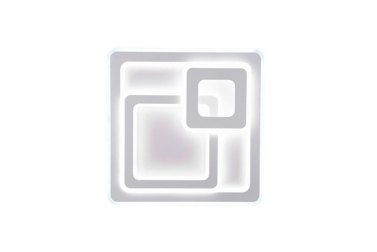 LED-TAKLAMPA 76 W  - vit, Lifestyle, metall/plast (51,5/51,5/7cm) - Novel