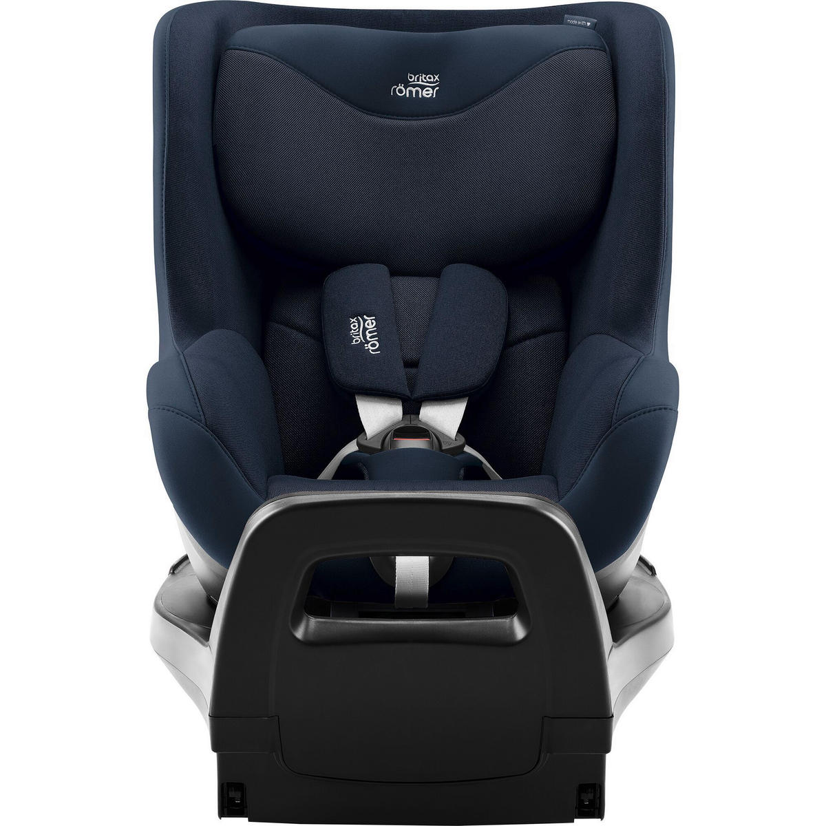 REBOARDER-KINDERSITZ DUALFIX PRO  - Dunkelblau, Basics, Kunststoff/Textil (44/48/74cm) - Britax Römer