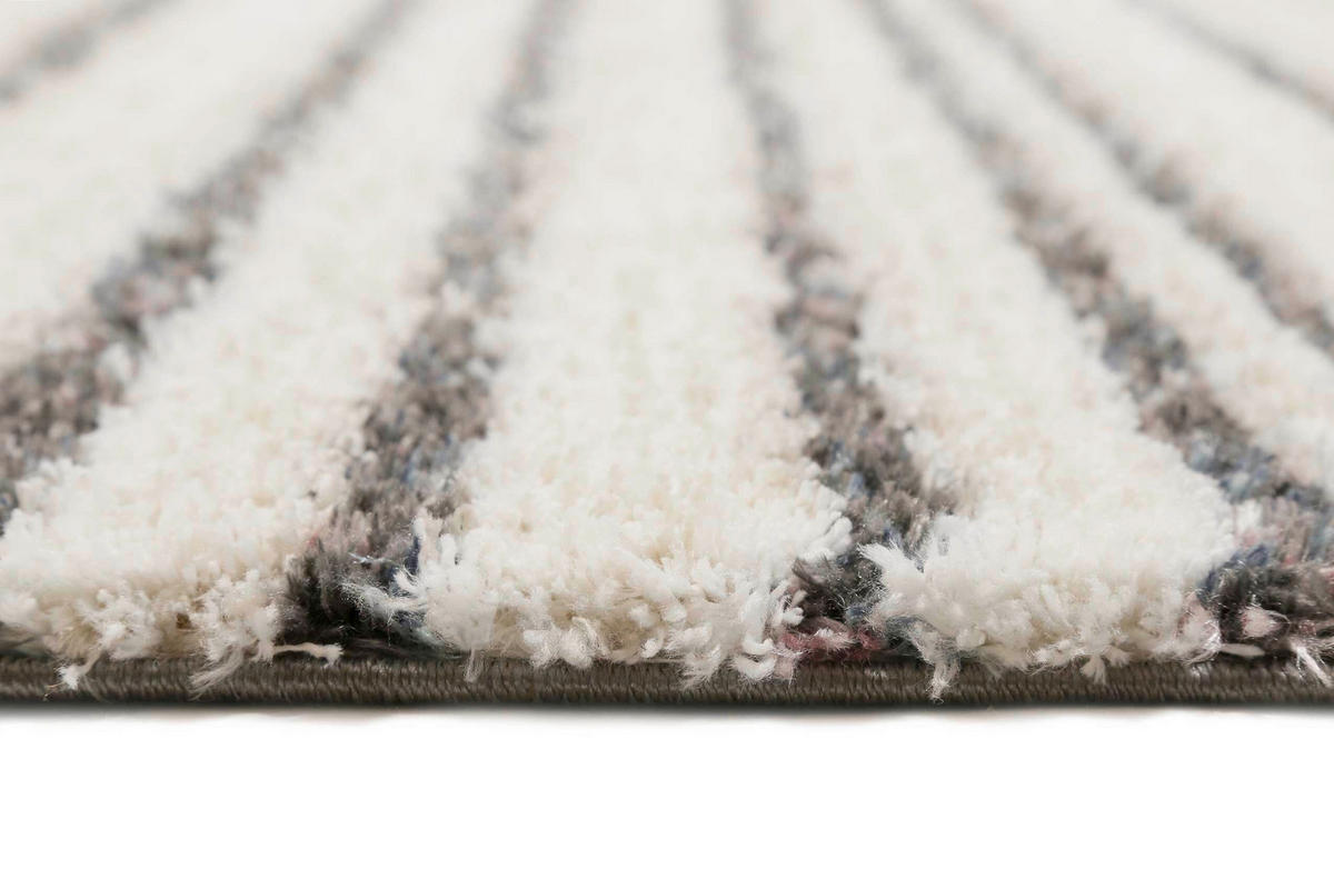 HOCHFLORTEPPICH 133/200 cm Gesa Creme, Grau  - Creme/Grau, KONVENTIONELL, Textil (133/200cm) - Esprit