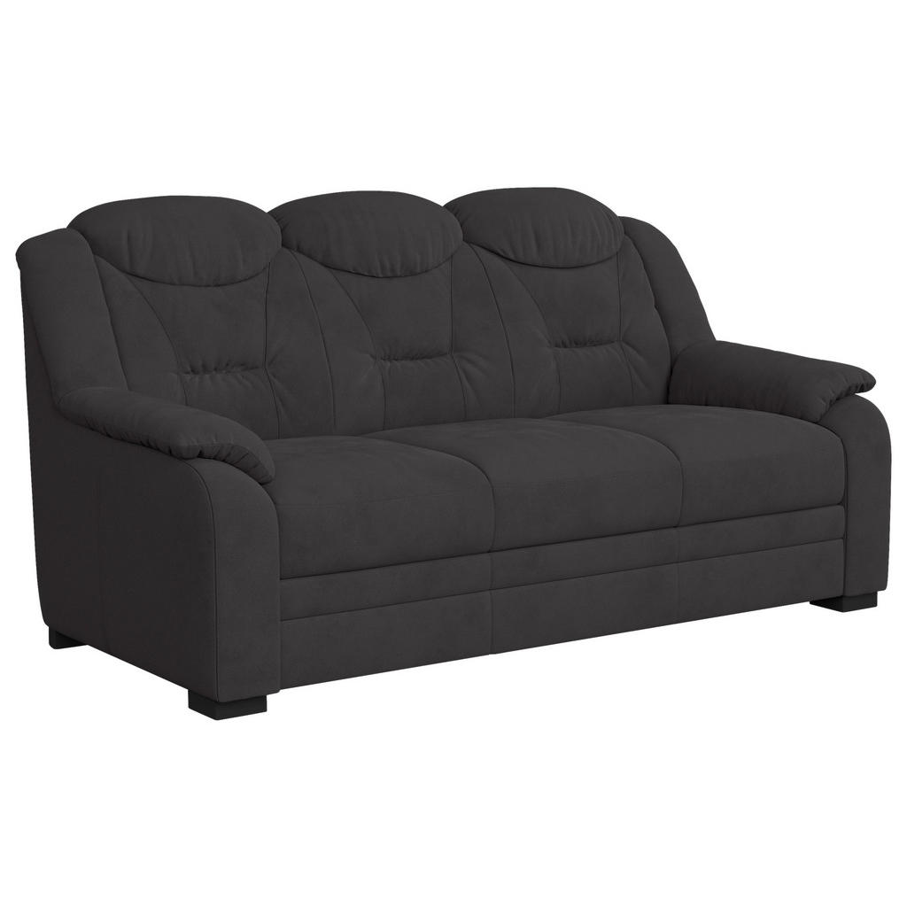 Thumbnail - Mid.you 3-Sitzer-Sofa, Anthrazit, Textil, 189x99x99 cm, Made in EU, Rücken echt, Armteil links, rechts, Wohnzimmer, Sofa...