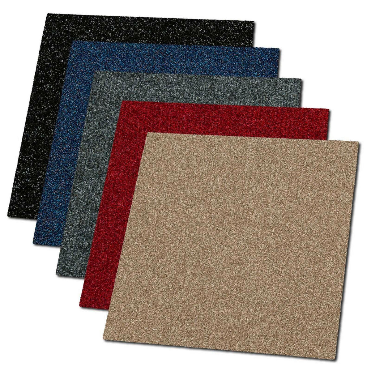 TEPPICHFLIESE - Beige, Basics, Kunststoff/Textil (50/50cm) - Esposa