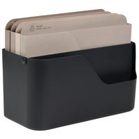 MAGAZINBOX 16,2/29,5/35,5 cm  - Schwarz, KONVENTIONELL, Kunststoff (16,2/29,5/35,5cm) - Rotho