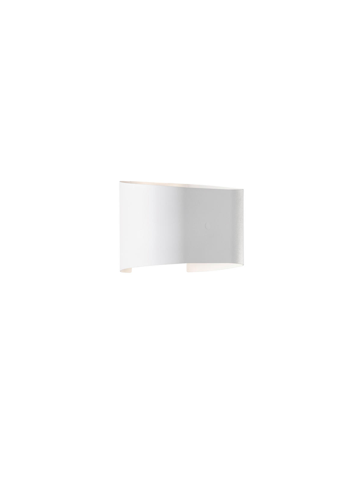 LED VÄGGLAMPA Wall 18/12 cm   - vit, Design, metall (18/12cm) - Fischer & Honsel