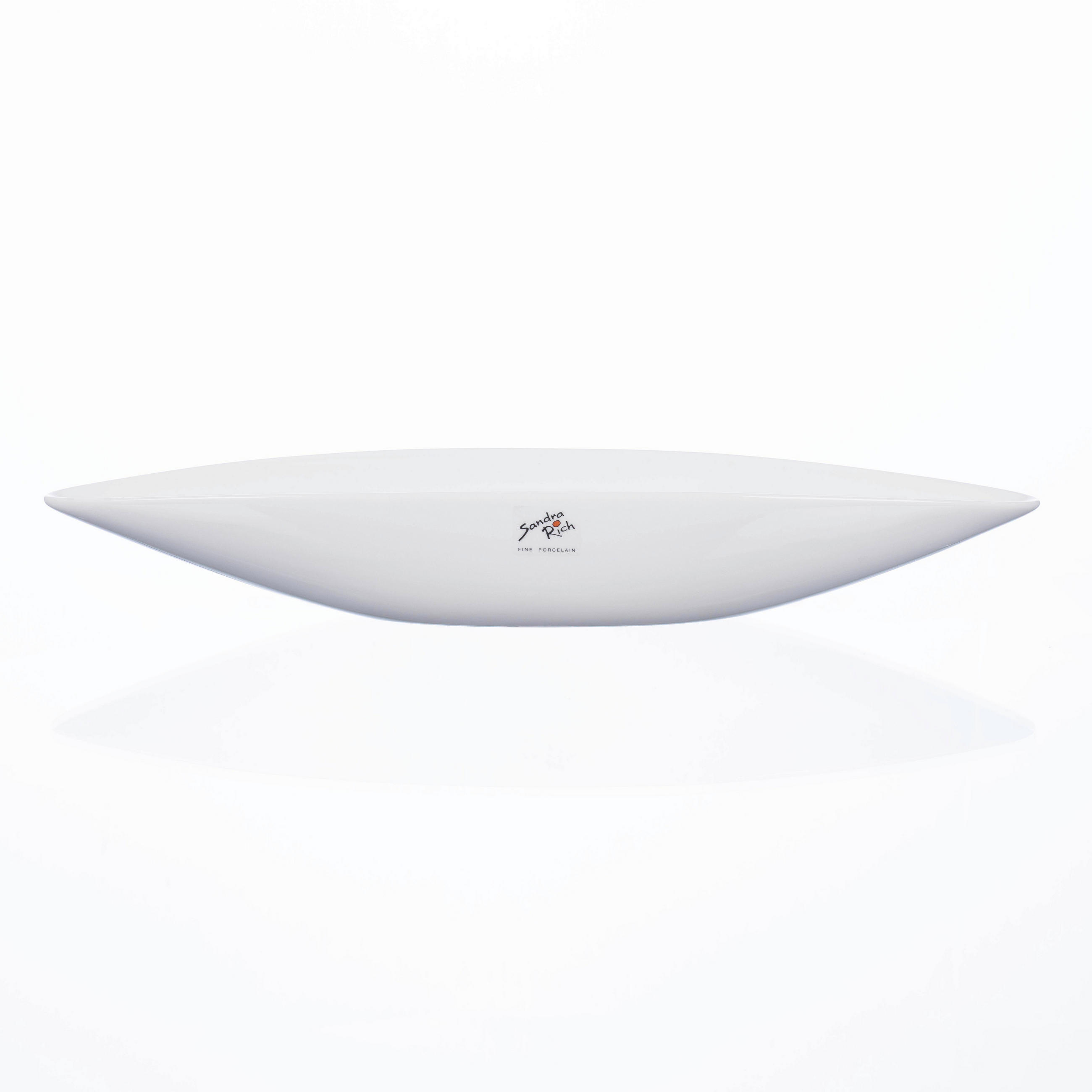 VID SKÅL  40/8/6 cm  - vit, Basics, keramik (40/8/6cm)