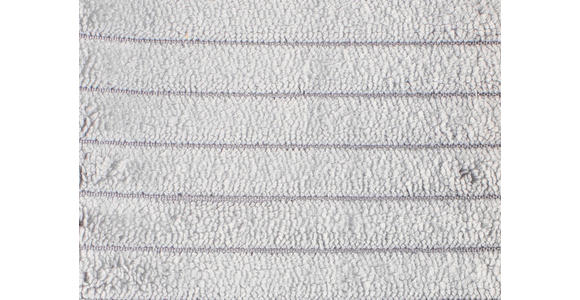 LIEGE  in Cord Hellgrau  - Hellgrau/Schwarz, Basics, Kunststoff/Textil (95/90/205cm) - Xora