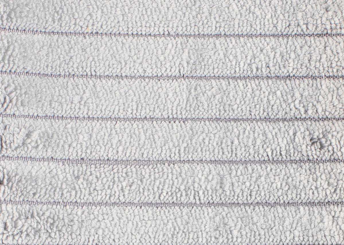 LIEGE  in Cord Hellgrau  - Hellgrau/Schwarz, Basics, Kunststoff/Textil (95/90/205cm) - Xora