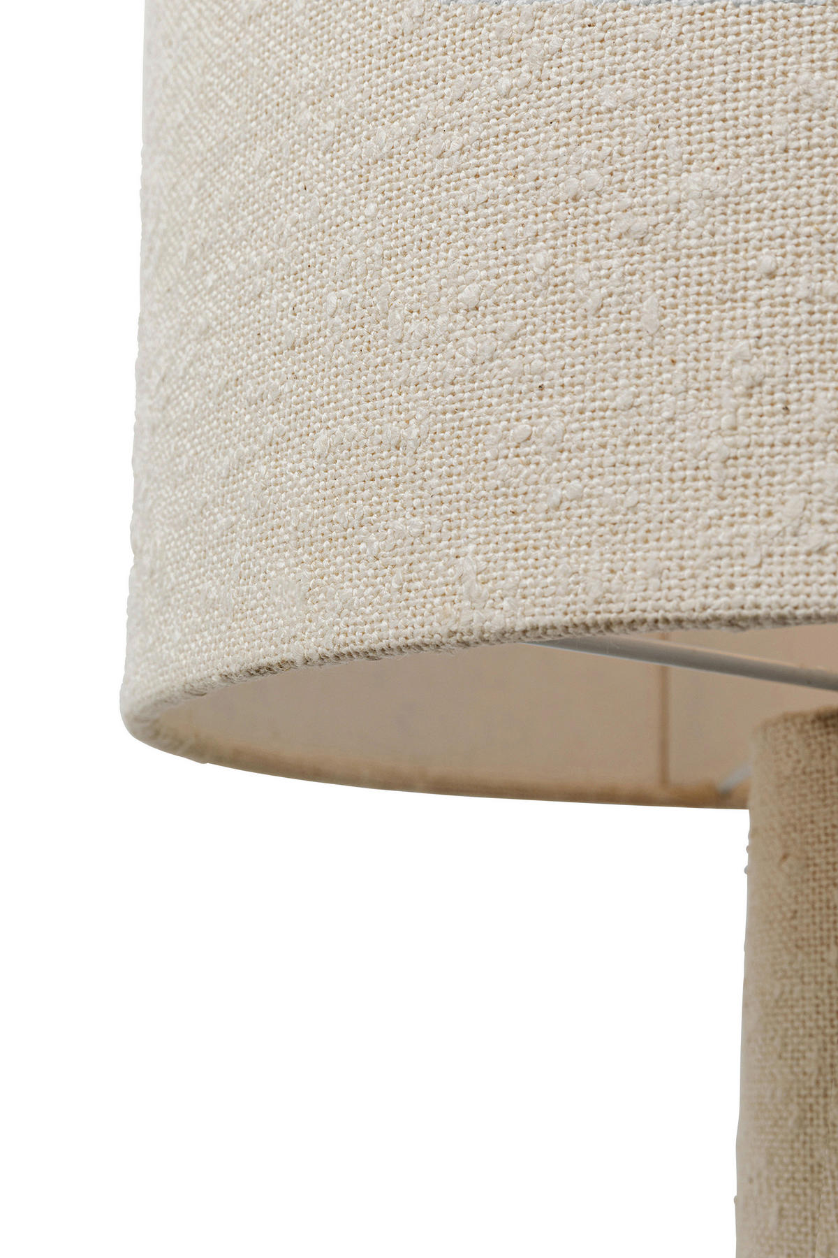 STEHLEUCHTE  35/190/35 cm   - Messingfarben/Creme, Design, Textil/Metall (35/190/35cm) - Kare-Design