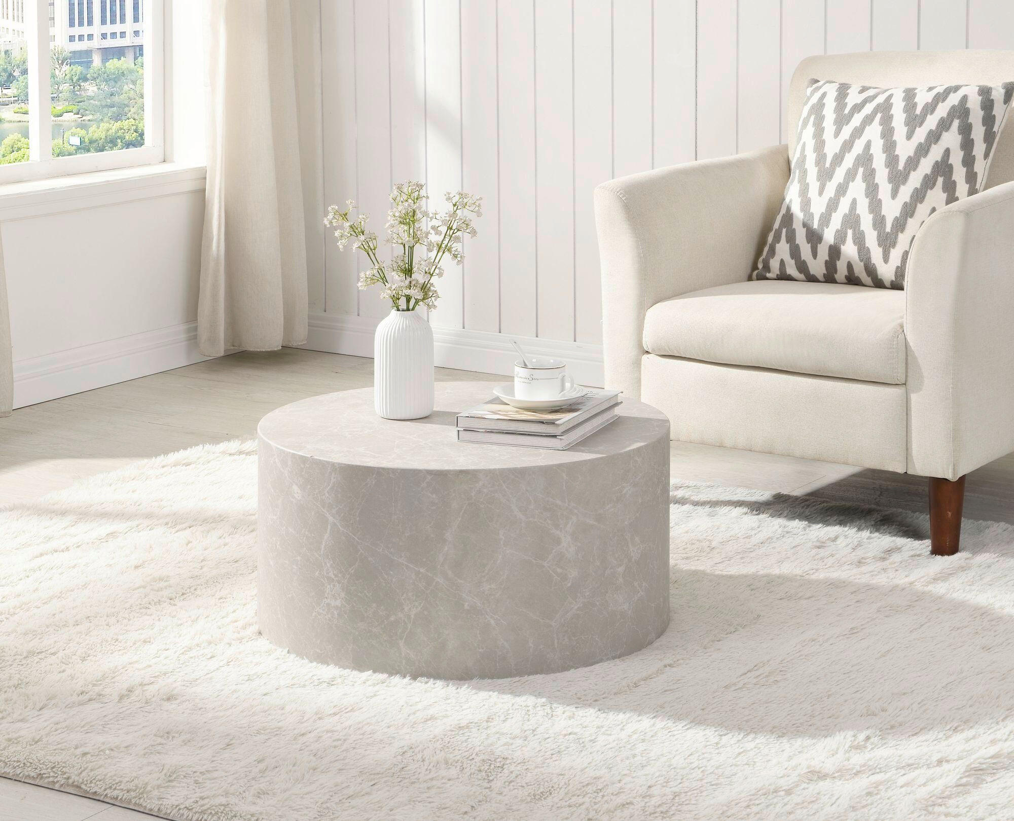 COUCHTISCH in Holzwerkstoff  - Sandfarben, Design, Holzwerkstoff (60/30cm) - Livetastic