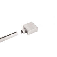 SCHIENENSYSTEM-EINSPEISER - Nickelfarben, Basics, Metall (11,5/8,5/4cm) - Fischer & Honsel