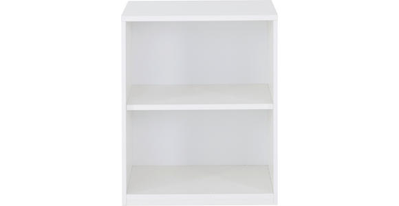 REGAL Weiß  - Weiß, Design, Holzwerkstoff (60/76,5/43cm) - Moderano