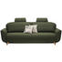 SCHLAFSOFA in Textil Dunkelgrün - Dunkelgrün/Naturfarben, Design, Holz/Textil (240/102/90cm) - Novel SCHLAFSOFA in Textil Dunkelgrün - Dunkelgrün/Naturfarben, Design, Holz/Textil (240/102/90cm) - Novel