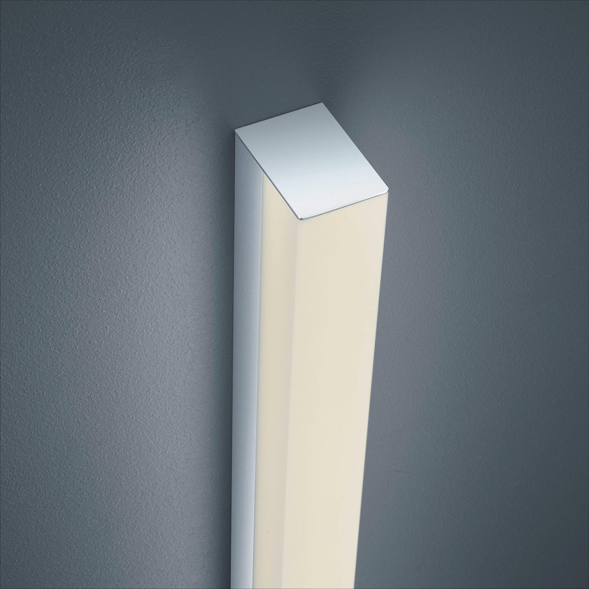 BADEZIMMER-WANDLEUCHTE Lado 6/4/120 cm   - Chromfarben, Design, Kunststoff/Metall (6/4/120cm) - Helestra