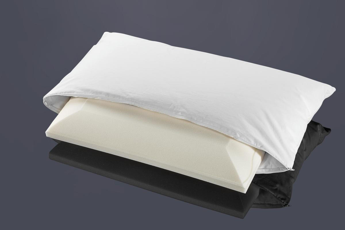 KOPFKISSENBEZUG - Weiß, Basics, Textil (40/80cm) - Centa-Star