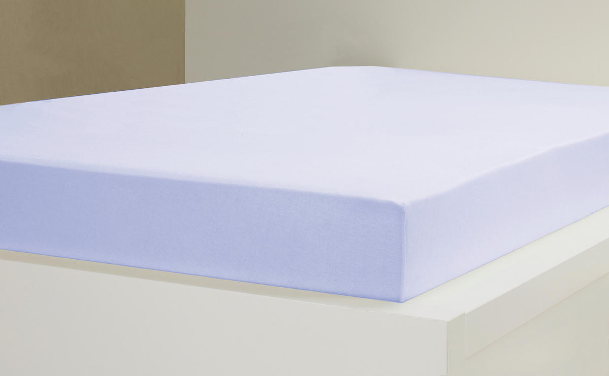 SPANNBETTTUCH E-Sheet Jersey  - Hellblau, Basics, Textil (200/200cm) - Esprit