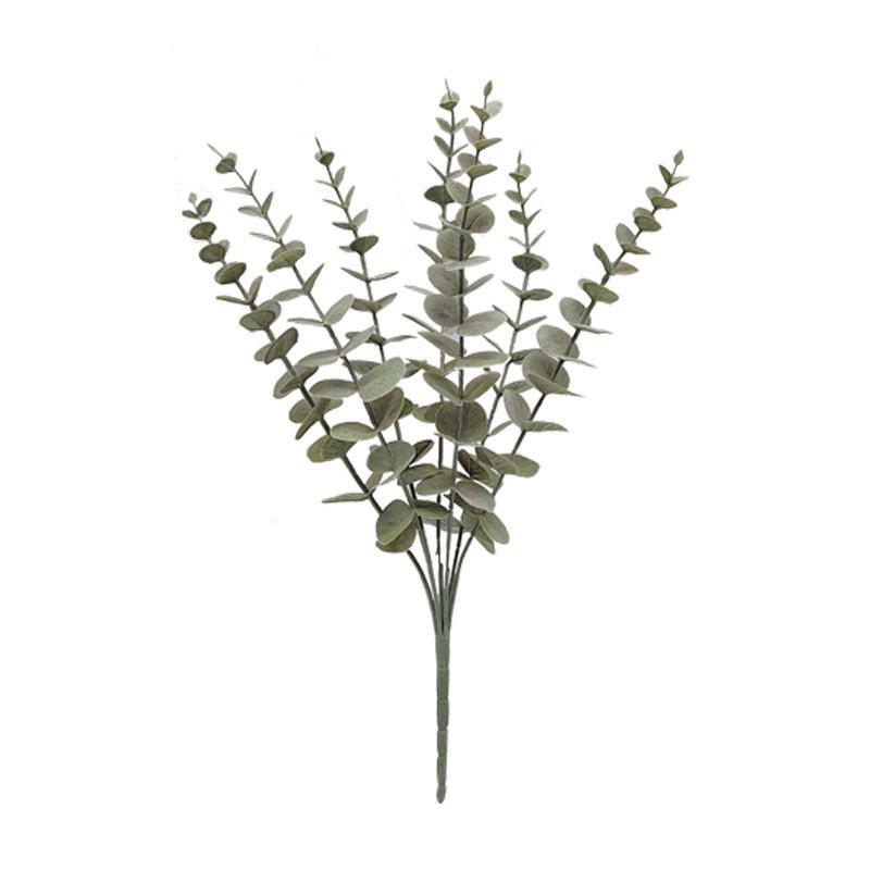 DEKOZWEIG  - Grau/Grün, Basics (38cm)