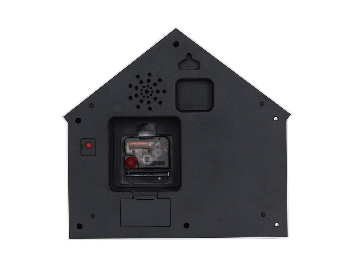 WANDUHR  Weiß  - Weiß, Basics, Kunststoff (24.9/27cm) - Karlsson