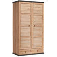 GARDEROBENSCHRANK  in 104/196,7/60,2 cm  - Anthrazit/Eiche Artisan, LIFESTYLE, Holzwerkstoff/Metall (104/196,7/60,2cm) - Xora