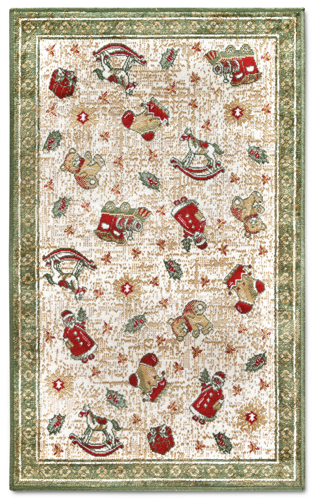 VINTAGE-TEPPICH 50/80 cm Toy's Delight Nostalgic Shine Weihnachten  - Multicolor, Design, Kunststoff/Textil (50/80cm) - Villeroy & Boch