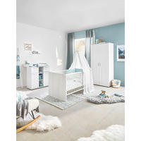 BABYZIMMER Chico  - Weiß, Basics, Holzwerkstoff - My Baby Lou