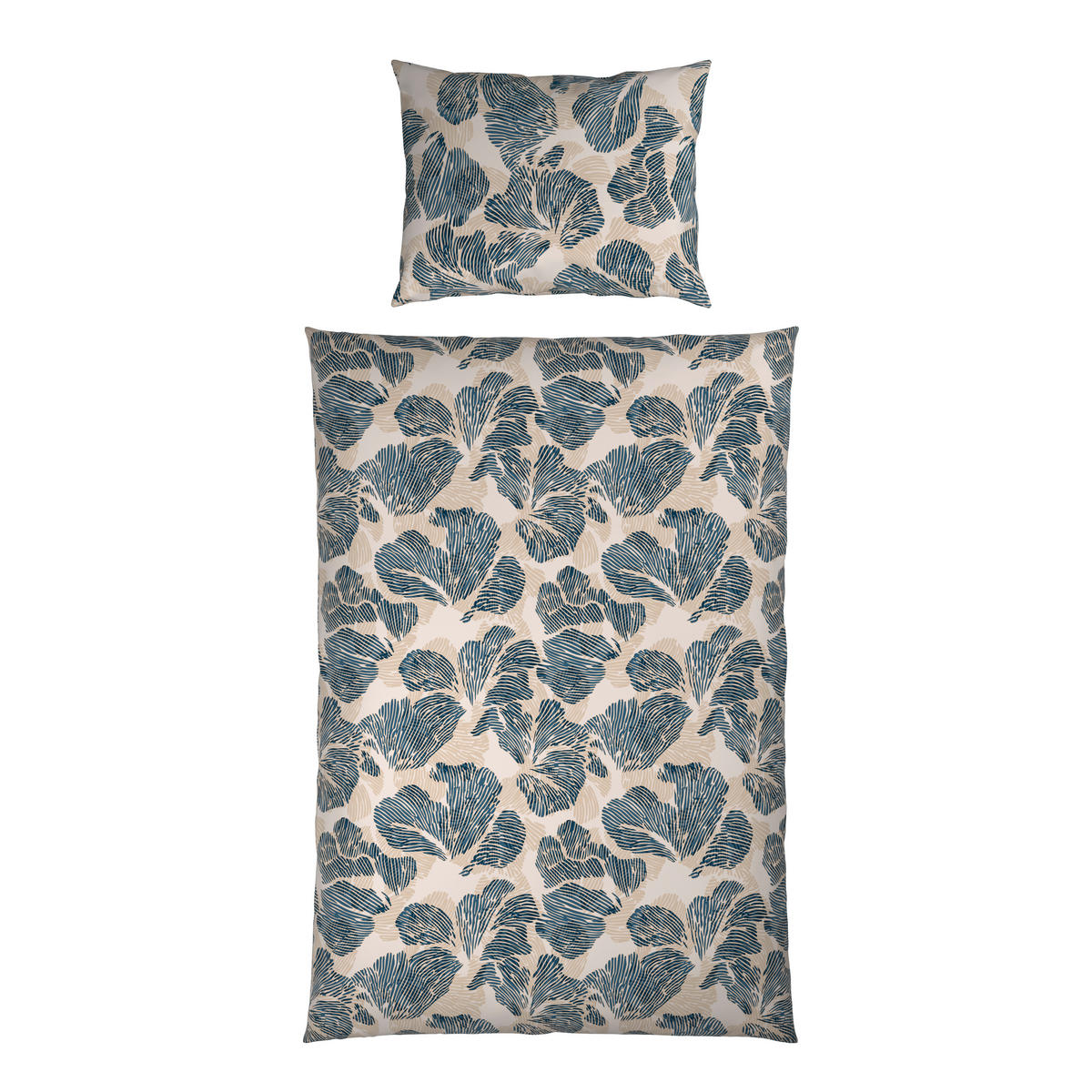PÅSLAKANSET 2-teilig Mavie satin 150/210 cm  - blå, Basics, textil (150/210cm) - Esposa