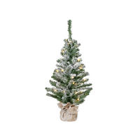 WEIHNACHTSBAUM 90 cm  - Weiß/Grün, Basics, Kunststoff/Textil (41/75cm) - X-Mas