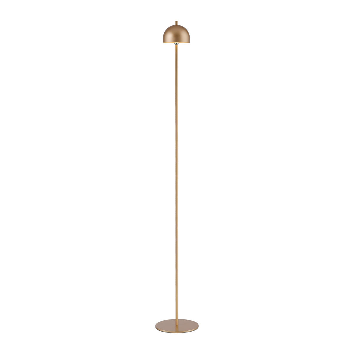AKKU-STEHLEUCHTE 18/18/126 cm    - Goldfarben, Design, Kunststoff/Metall (18/18/126cm) - Schöner Wohnen