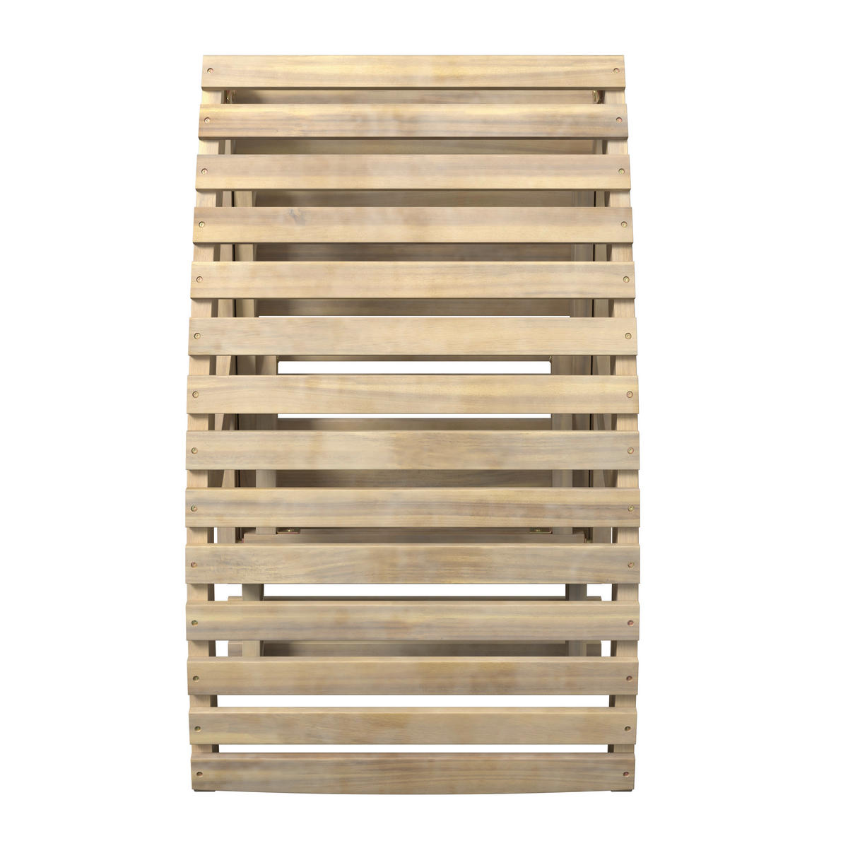 GARTENLIEGE 170/55/54 cm  - Akaziefarben, Natur, Holz/Kunststoff (170/55/54cm) - Ambia Garden