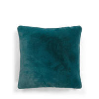 FELLKISSEN Furry 50/50 cm  - Blau, Basics, Textil/Fell (50/50cm) - Essenza