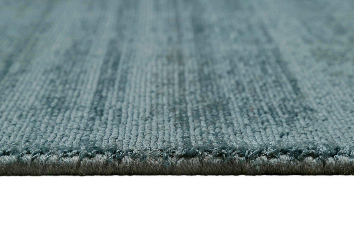 HANDWEBTEPPICH  Wohnzimmer 160/230 cm Gil Petrol rechteckig  - Petrol, KONVENTIONELL, Textil (160/230cm) - Esprit