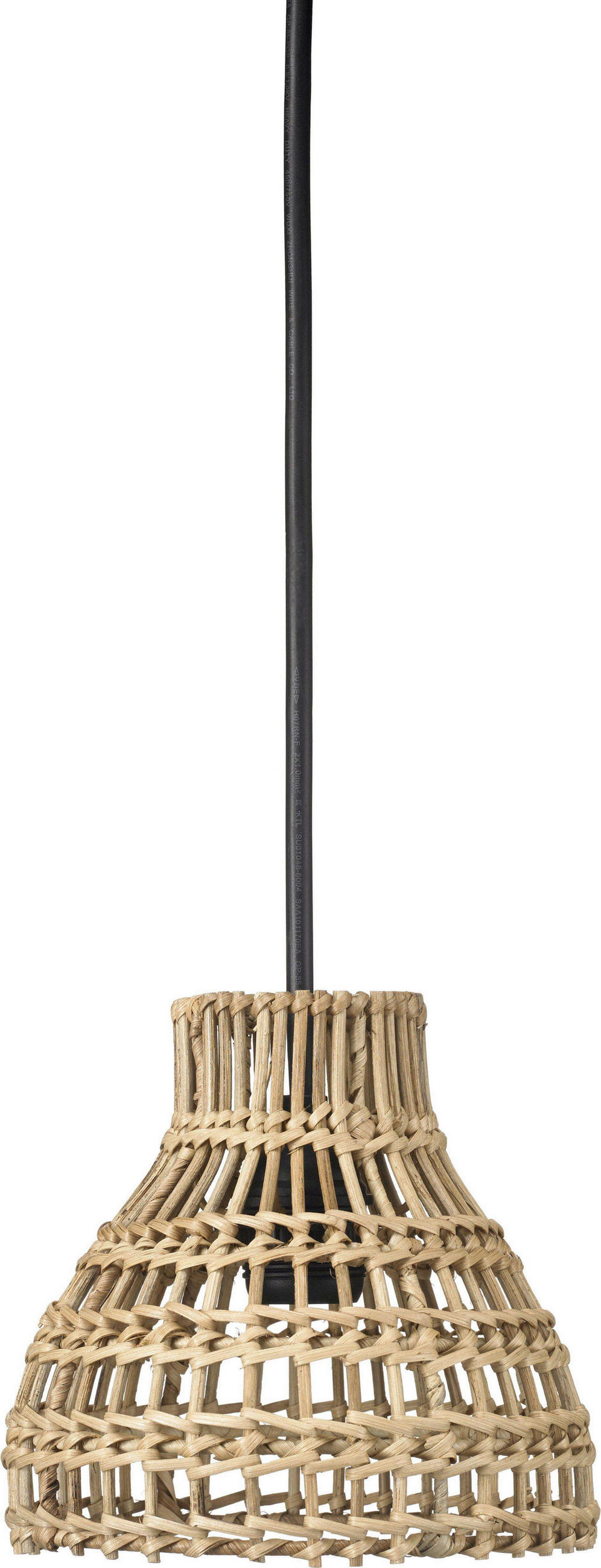 AUßENHÄNGELEUCHTE 18/18 cm   - Naturfarben, Natur, Naturmaterialien (18/18cm)