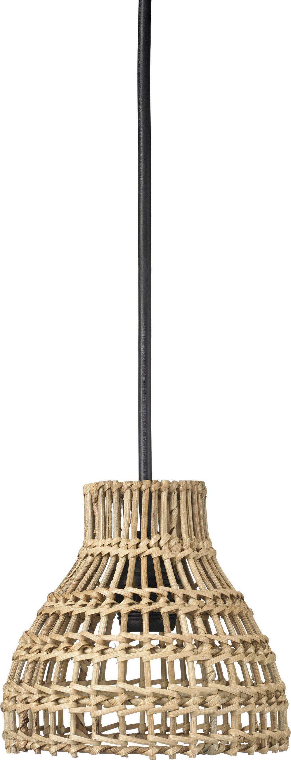 AUßENHÄNGELEUCHTE 18/18 cm   - Naturfarben, Natur, Naturmaterialien (18/18cm)