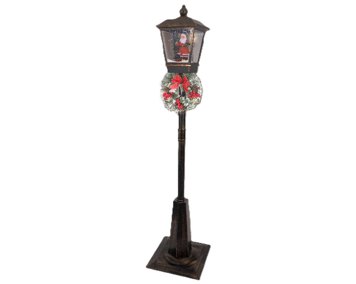 FELINAR CU LED - negru, Basics, plastic (40/180/40cm) - X-Mas