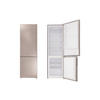KYL-/FRYSKOMBINATION KG176IX-37  - stålfärgad, Basics, metall/glas (54/176/55cm) - Respekta