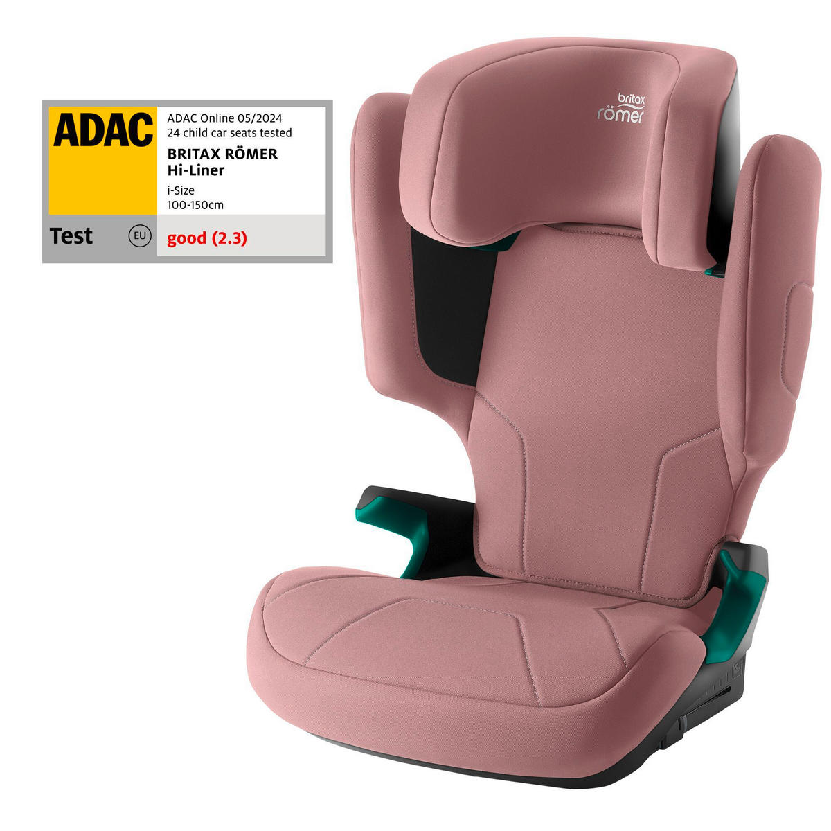 KINDERAUTOSITZ HI-LINER  - Altrosa, Basics, Kunststoff/Textil (44/83/42cm) - Britax Römer
