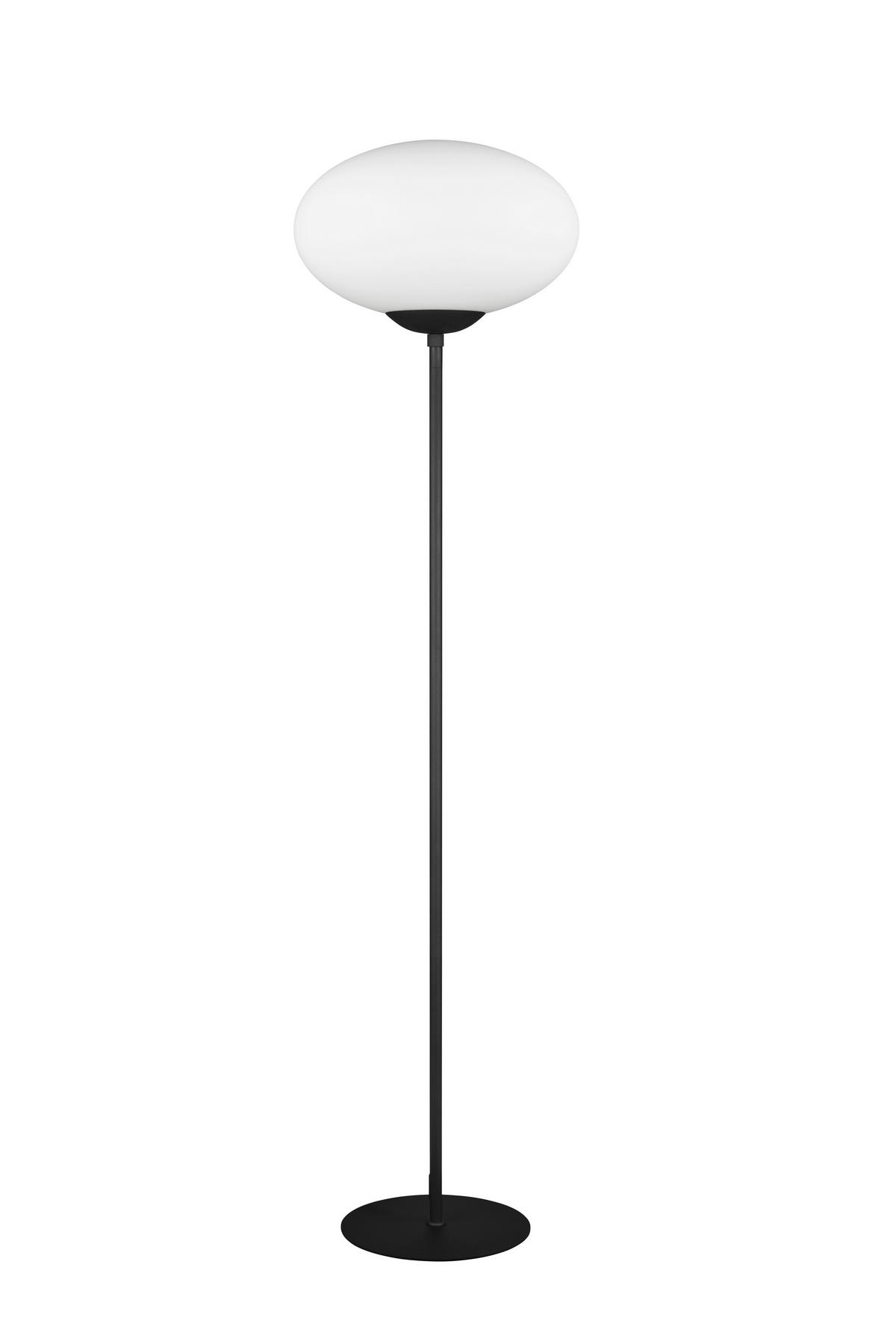 STEHLEUCHTE - Weiss/Schwarz, Basics, Glas/Metall (40/150cm) - Trio Leuchten