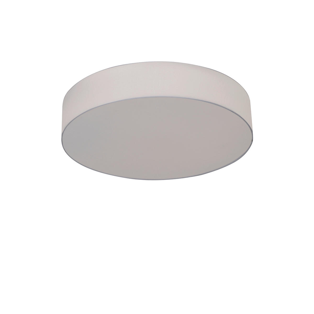 LED-DECKENLEUCHTE 50/10 cm    - Weiß, Trend, Kunststoff/Textil (50/10cm) - Novel