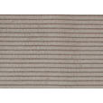 ECKSOFA Sandfarben Feincord  - Sandfarben/Schwarz, Design, Textil/Metall (293/207cm) - Dieter Knoll