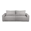 TROSJED tekstil  siva    - siva/crna, Moderno, tekstil/plastika (244/105cm) - Hom`in