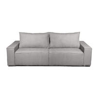 TROSJED tekstil  siva    - siva/crna, Moderno, tekstil/plastika (244/105cm) - Hom`in