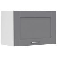 VÄGGSKÅP 60/40/31 cm  i antracit, vit  - vit/silver, Trend, trämaterial/plast (60/40/31cm) - MID.YOU