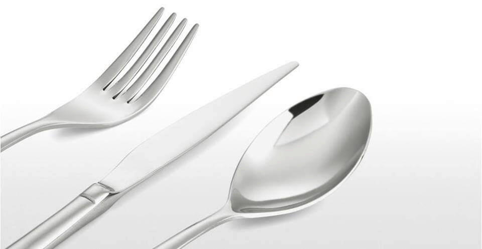 EVŐESZKÖZKÉSZLET   - nemesacélszínű, Basics, fém (17/28,8cm)