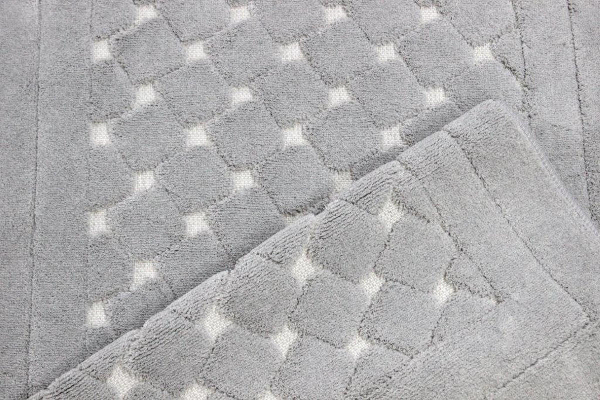 KOUPELNOVÁ PŘEDLOŽKA, 60/60 cm - světle šedá, Basics, textil (60/60cm) - Esposa