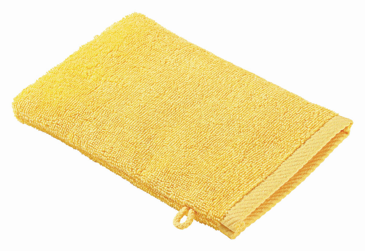 WASCHLAPPEN QUATTRO Gelb  - Gelb, Konventionell, Textil (16/22cm) - Esposa