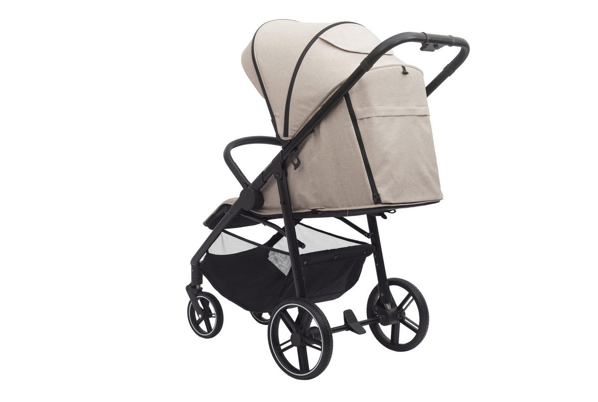 BUGGY Light Cruiser  - Beige/Schwarz, Basics, Kunststoff/Textil (55/56/107cm) - Jimmylee