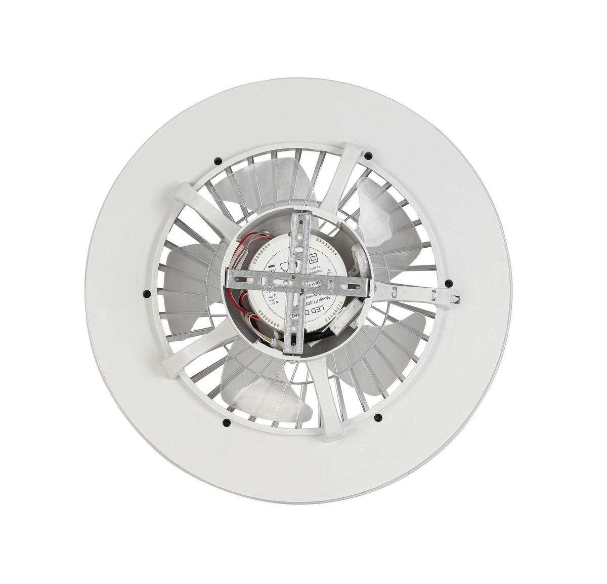 VENTILATOR STROPNI  - bijela/prozirno, Trend, plastika (45/16cm) - Novel
