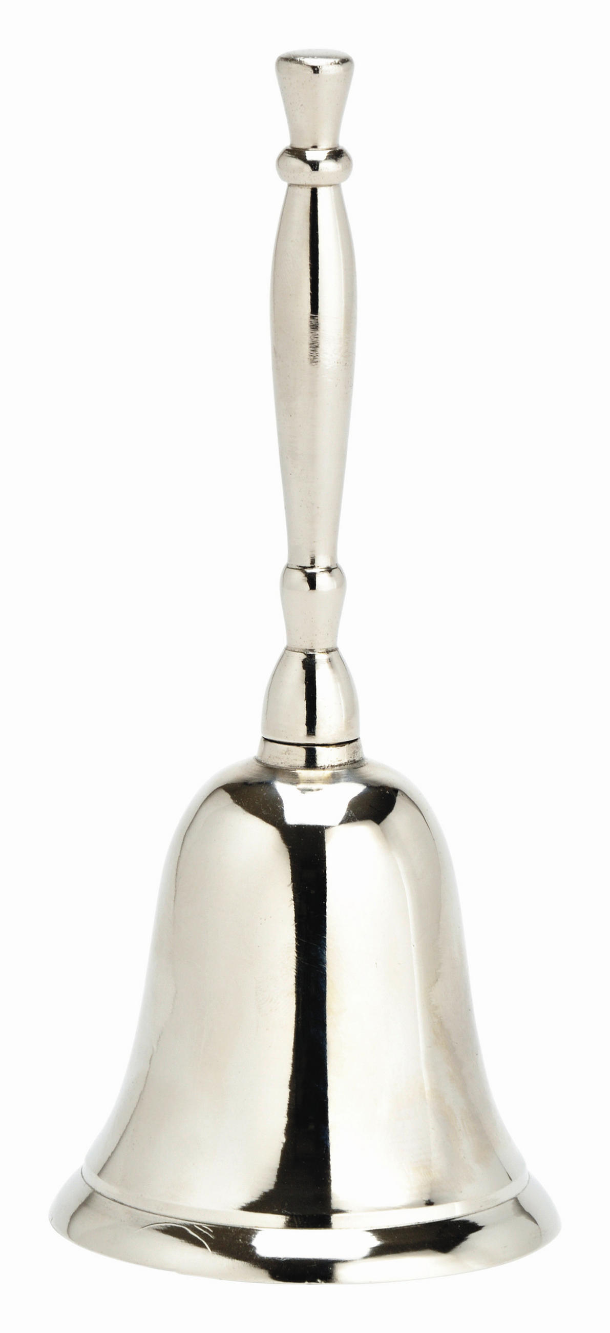 DEKOGLOCKE - Silberfarben, Basics, Metall (9,0/21,0/9,0cm) - X-Mas