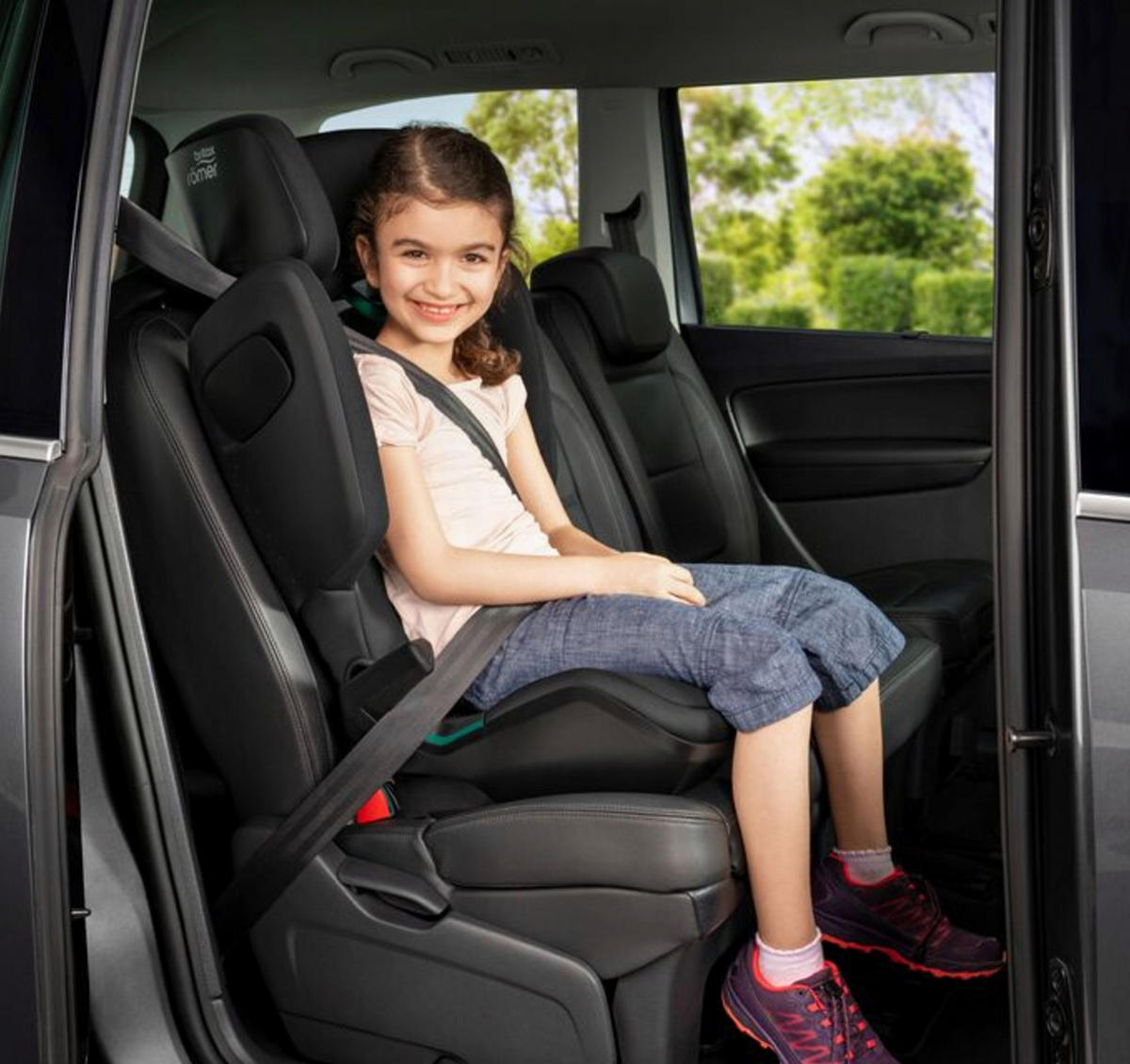 KINDERAUTOSITZ Kidfix i-Size  - Grau, Basics, Kunststoff/Textil (48/63-83/42cm) - Britax Römer