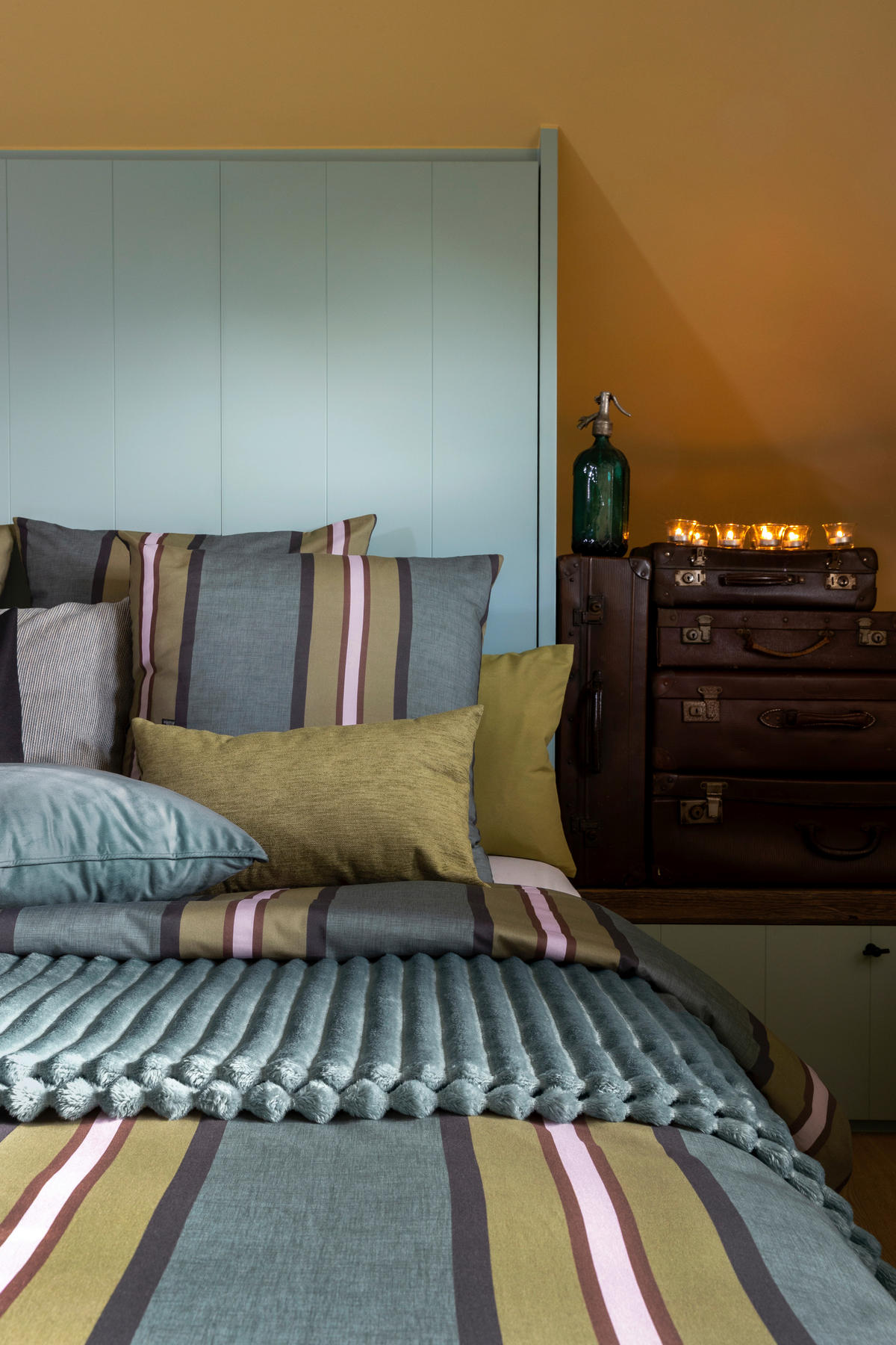 POVLEČENÍ, renforcé, tmavě zelená, 140/200 cm - tmavě zelená, Basics, textil (140/200cm) - MISTRAL