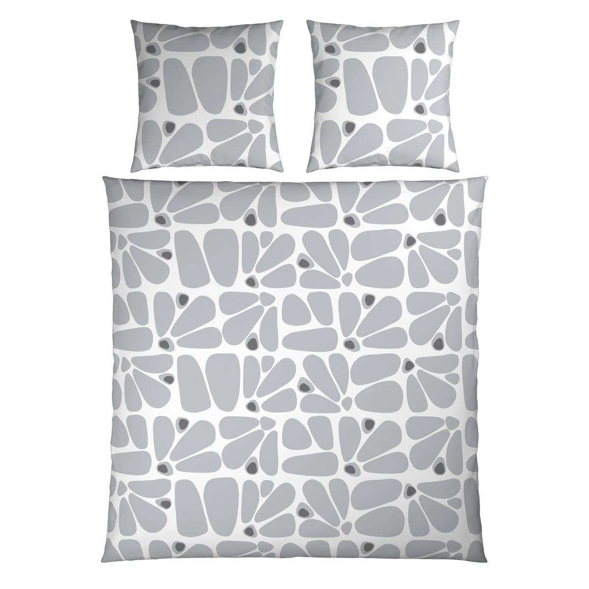 BETTWÄSCHE Renforcé 200/200 cm  - Grau, Textil (200/200cm) - Esposa